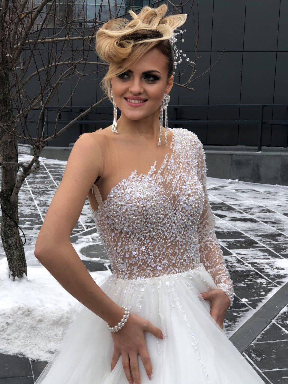 Свадебная прическа, стилист по волосам Аделина Ипатий, Молдова